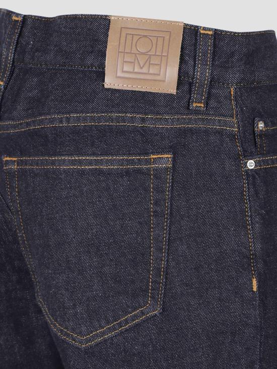 26FW 토템 로우 스트레이트 데님 풀 랭스 팬츠 252WRB0270FB0045 299 RINSED BLUE - TOTEME
