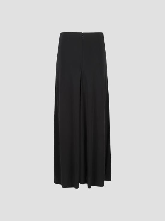 26FW 토템 롱 스커트 263WRB0478FB0162 001 BLACK - TOTEME