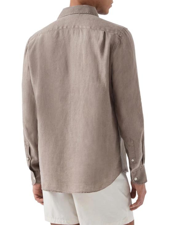 26SS 세인트바쓰 셔츠 RPH000100611L Brown - MC2 SAINT BARTH