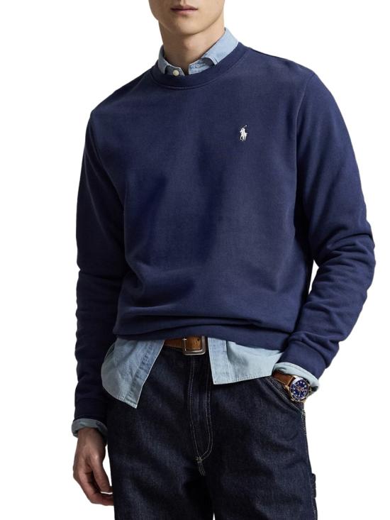 26SS 폴로 랄프로렌 포니 로고 레귤러 핏 스웨트셔츠 710916689017 Blue - POLO RALPH LAUREN