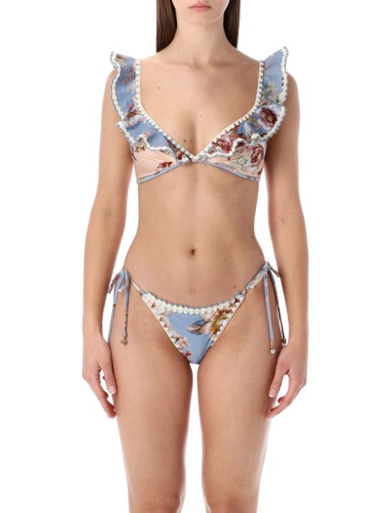26SS 짐머만 비치웨어 5776WRS261SPLPR Blue - ZIMMERMANN