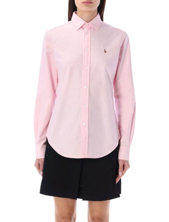 26SS 폴로 랄프로렌 포니 로고 옥스포드 셔츠 211891377002 Pink