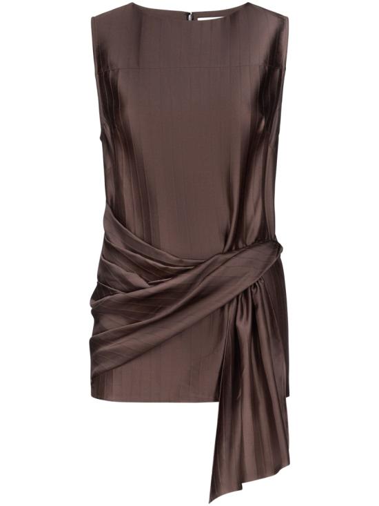 26SS 루루 드 세종 민소매 티셔츠 FONDADARK BROWN DARK BROWN Brown