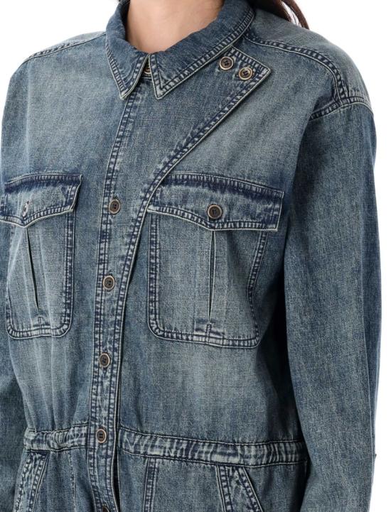 25FW 이자벨마랑에뚜왈 점프수트 CB0088FAB1H04E30FB Blue - ISABEL MARANT ETOILE