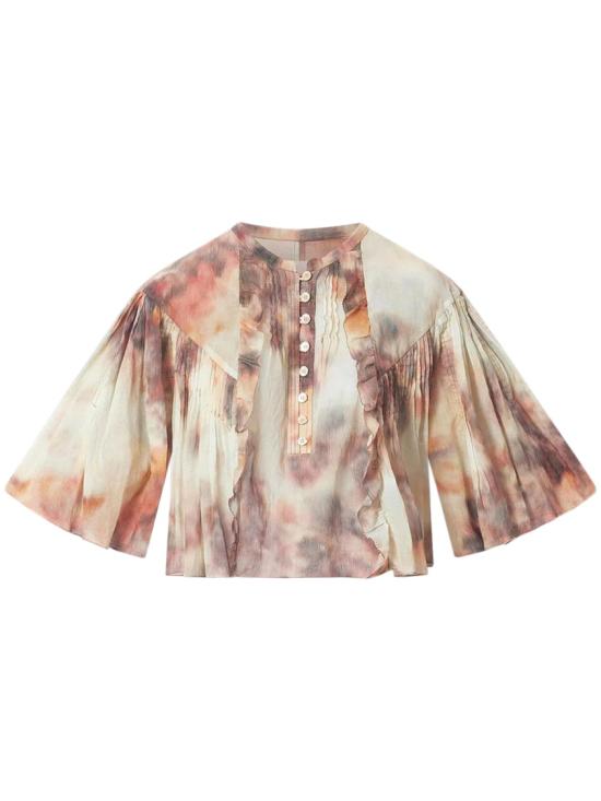 26SS 이자벨마랑에뚜왈 블라우스 26PHT0854FA D1J13E90BE Multicolor
