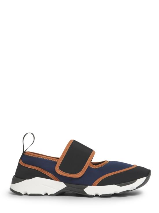 26SS 마르니 라이크라 메리 제인 스니커즈 SNZW020602P7613ZP081 Blue