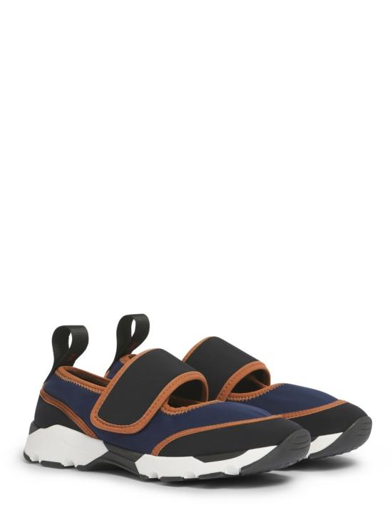 26SS 마르니 라이크라 메리 제인 스니커즈 SNZW020602P7613ZP081 Blue - MARNI