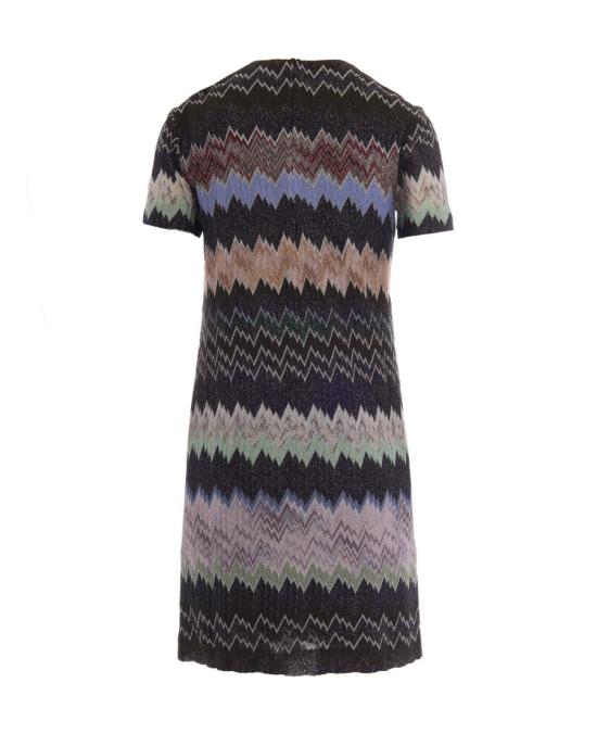 26SS 미소니 미디 원피스 3544864 Multicolor - MISSONI
