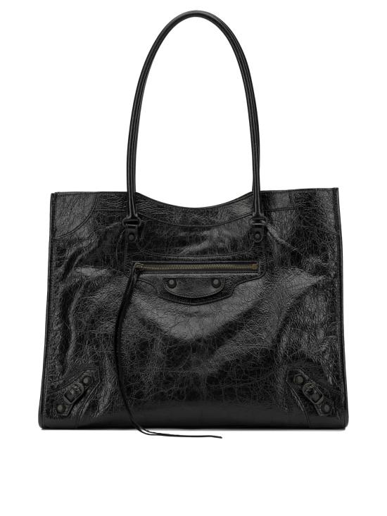 26FW 발렌시아가 숄더백 8469212ABEK1000 Black