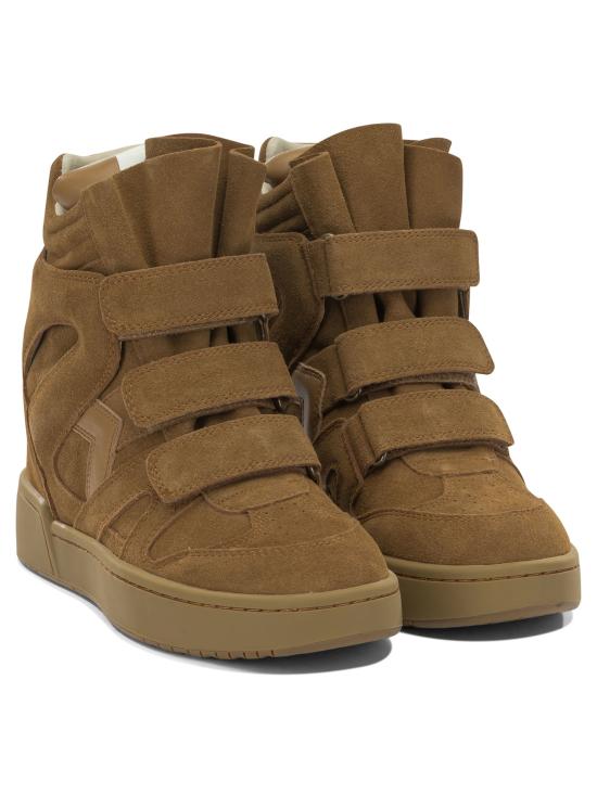 26FW 이자벨마랑 스니커즈 24ABK0010FAB3E04S50CO Brown - ISABEL MARANT