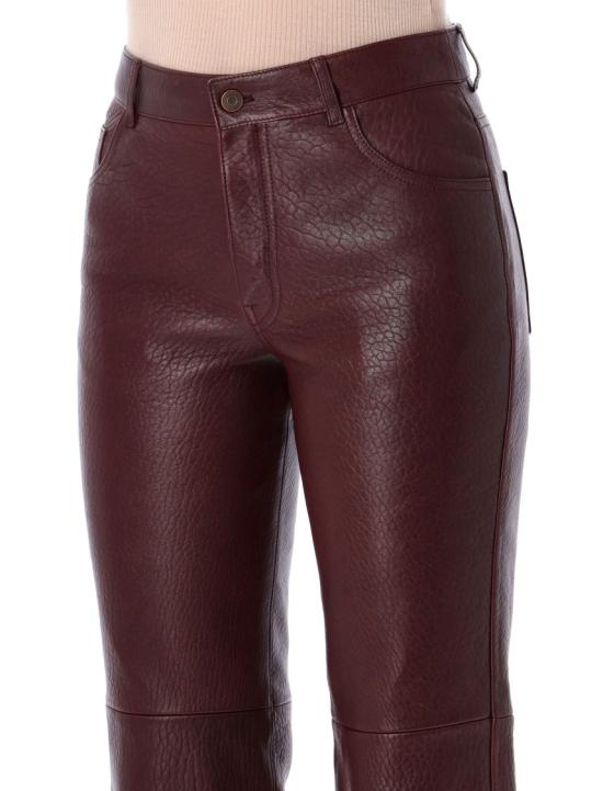 25FW 끌로에 팬츠 CH25WCP4421755Y Burgundy - CHLOE