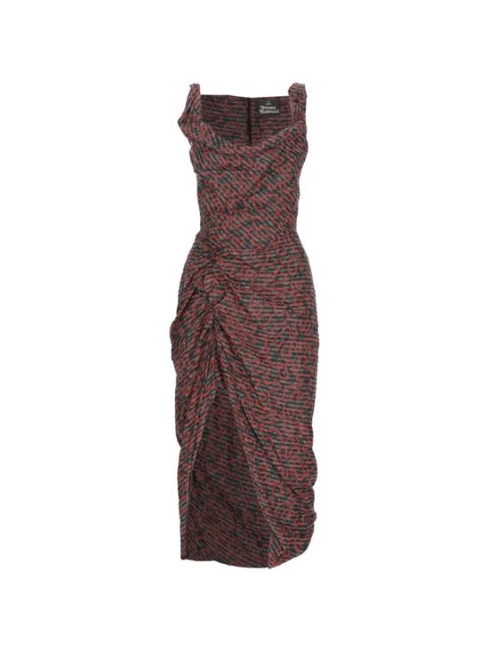 26SS 비비안웨스트우드 미디 원피스 110103BF W01F5 N204 Multicolor