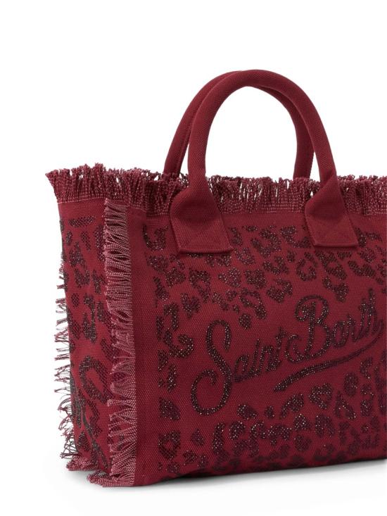 26SS 세인트바쓰 토트백 VANI00100269L Burgundy - MC2 SAINT BARTH