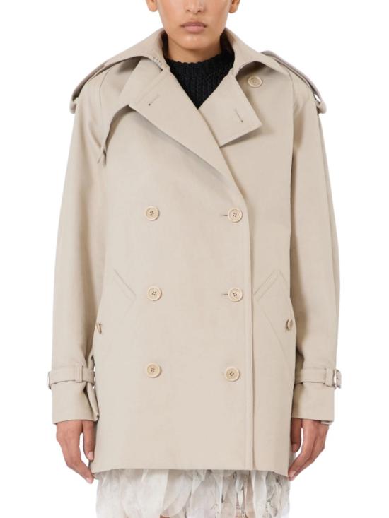 26SS 막스마라 카초 더블 브레스티드 트렌치 자켓 2611121103600MXSCACIO002 Neutrals - MAX MARA