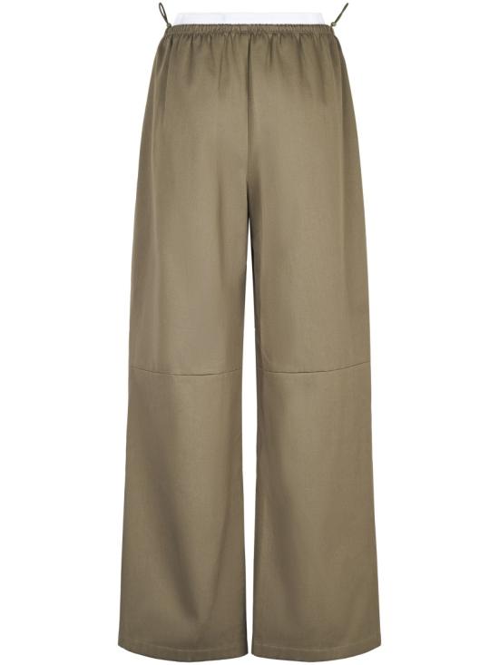 26SS 알렉산더 왕 스트레이트 팬츠 1WC1264969305 Green - ALEXANDER WANG