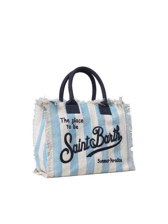 26SS 세인트바쓰 토트백 VANI001 02629L White light blue - MC2 SAINT BARTH