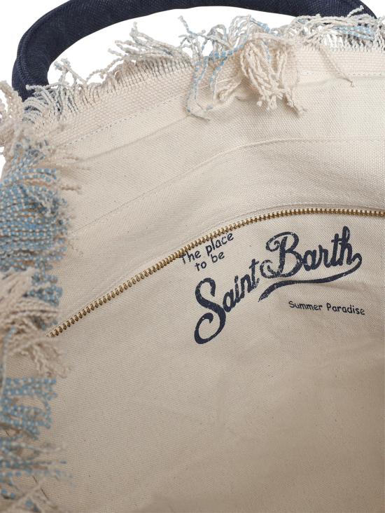 26SS 세인트바쓰 토트백 VANI001 02629L White light blue - MC2 SAINT BARTH