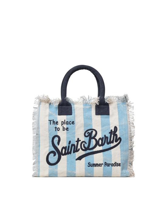 26SS 세인트바쓰 토트백 VANI001 02629L White light blue - MC2 SAINT BARTH
