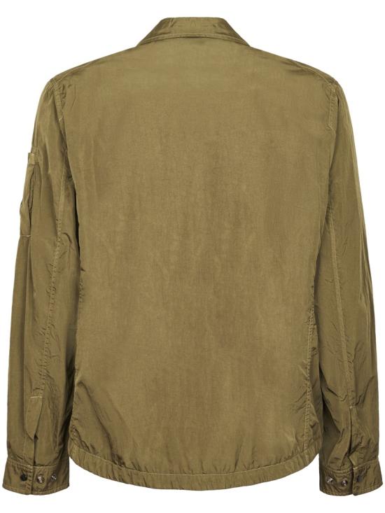26SS 씨피 컴퍼니 크롬-R 렌즈 오버 셔츠 RSCMOS710A005904G683 Green - C.P. COMPANY
