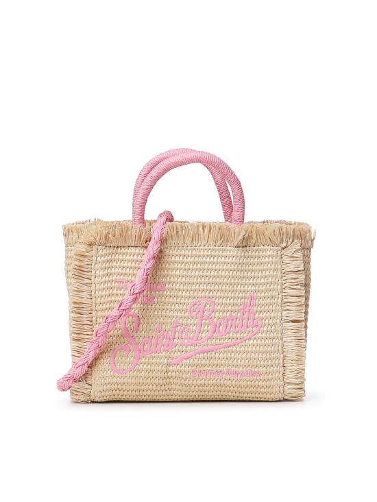 26SS 세인트바쓰 가방 VAMI009 00415L Beige pink