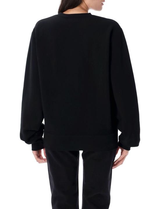 25FW 생로랑 긴팔 티셔츠 823184Y36SW1000 Black - SAINT LAURENT