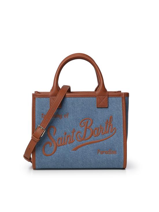 26SS 세인트바쓰 토트백 VANMD001 01515L Blue brown
