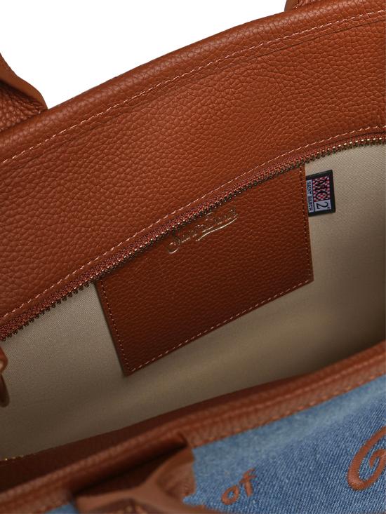 26SS 세인트바쓰 토트백 VANMD001 01515L Blue brown - MC2 SAINT BARTH