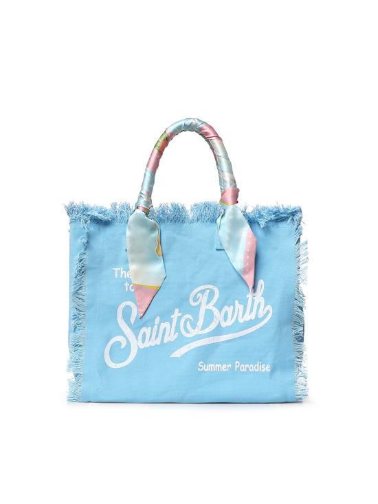 26SS 세인트바쓰 토트백 VANI045 09250L LIGHT BLUE - MC2 SAINT BARTH