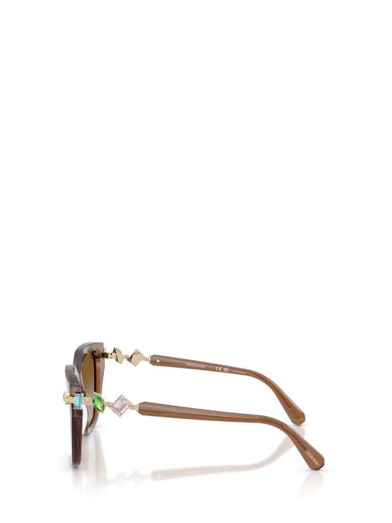 26FW 스와로브스키 선글라스 SK6041 1067T5 TRANSPARENT BROWN - SWAROVSKI