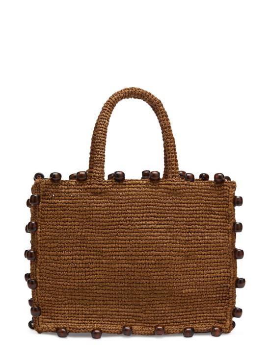 26SS 세인트바쓰 토트백 COL001309044L Brown - MC2 SAINT BARTH