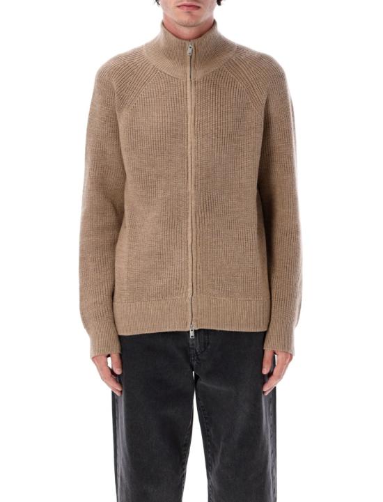 25FW 이자벨마랑 집업 니트 CA0044HAA1L79H50CM Brown