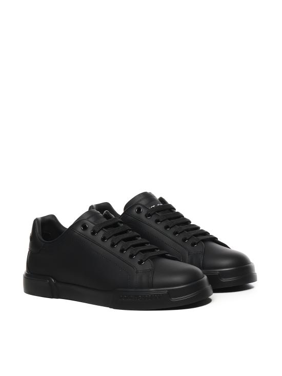 26SS 돌체앤가바나 포르토피노 스니커즈 CS2332 A106580999 BLACK - DOLCE & GABBANA