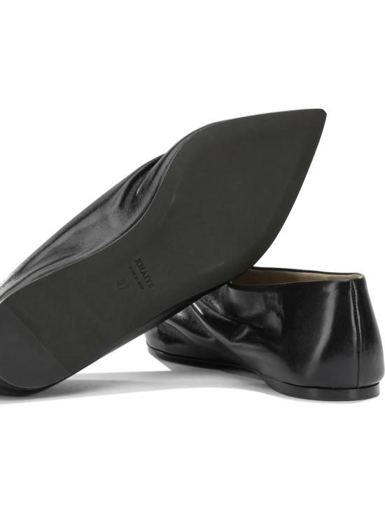 26FW 케이트 플랫 슈즈 F4064 1027200 Black - KHAITE