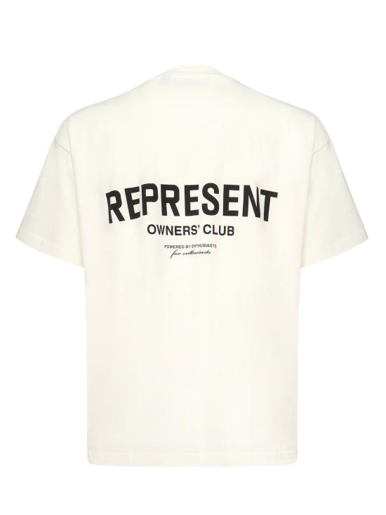 26FW 리프레젠트 반팔 티셔츠 OCM41114 072 FLAT WHITE - REPRESENT