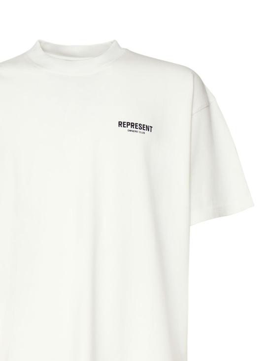 26FW 리프레젠트 반팔 티셔츠 OCM41114 072 FLAT WHITE - REPRESENT