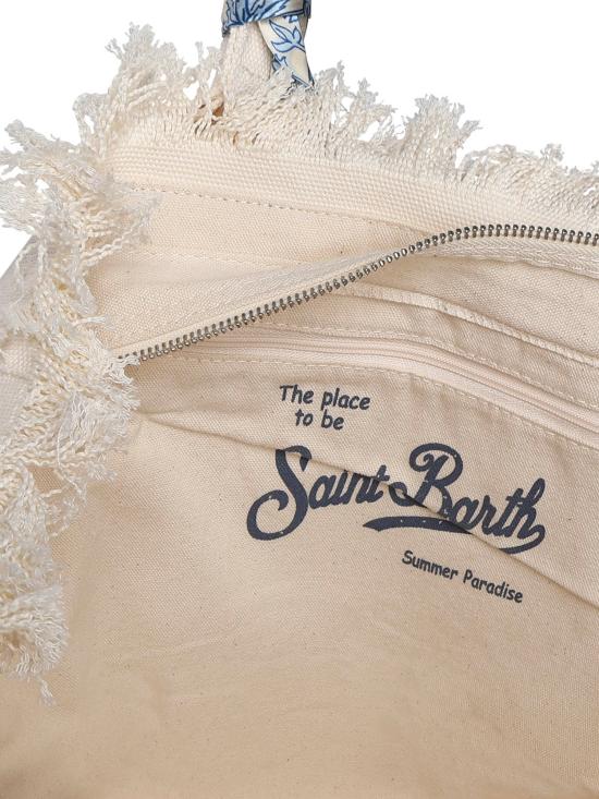 26SS 세인트바쓰 토트백 VANI045 09243L WHITE light blue - MC2 SAINT BARTH