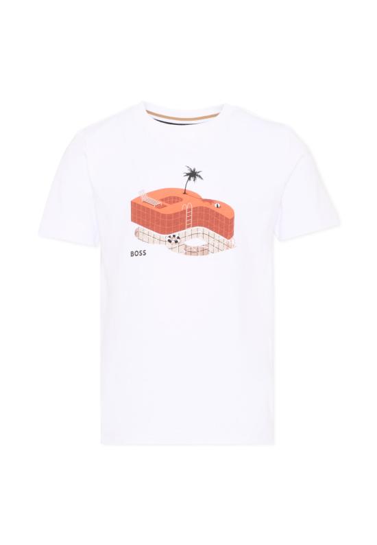 25SS [키즈] 보스 티셔츠 J52032 10P WHITE