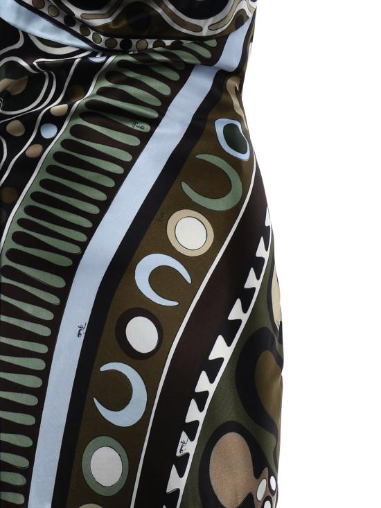 26SS 푸찌 롱 원피스 6HRI10 6H888064 KHAKI BLUE - PUCCI