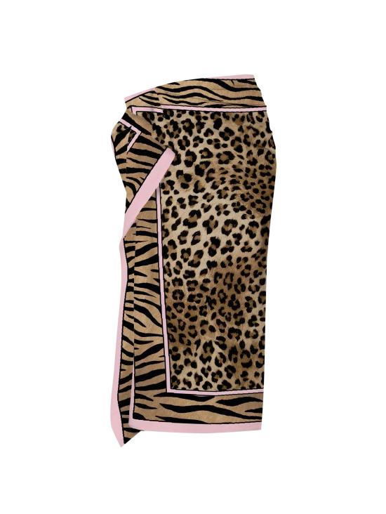 26SS 세인트바쓰 비치웨어 TAIT001 09740L Brown pink - MC2 SAINT BARTH