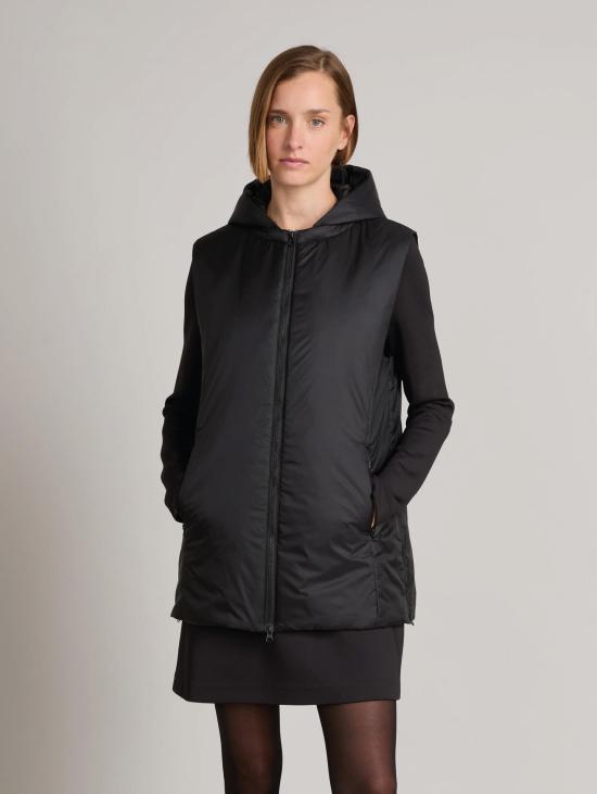 26FW 막스마라 패딩 조끼 Luxepad Nero의 Gilet Oversiza Imbottito