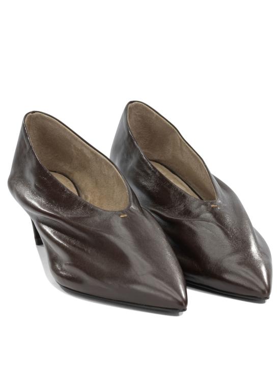 26FW 케이트 힐/펌프스 F2053 1027738 Brown - KHAITE