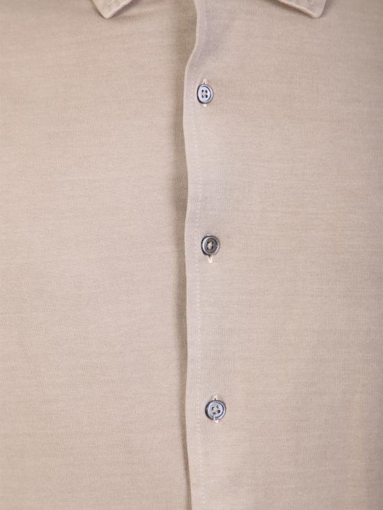  델 오글리오 긴팔 셔츠 CAMLBAS JERVIN V925 Beige - DELL'OGLIO