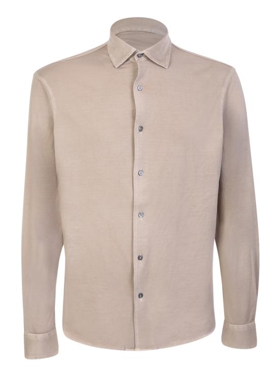  델 오글리오 긴팔 셔츠 CAMLBAS JERVIN V925 Beige