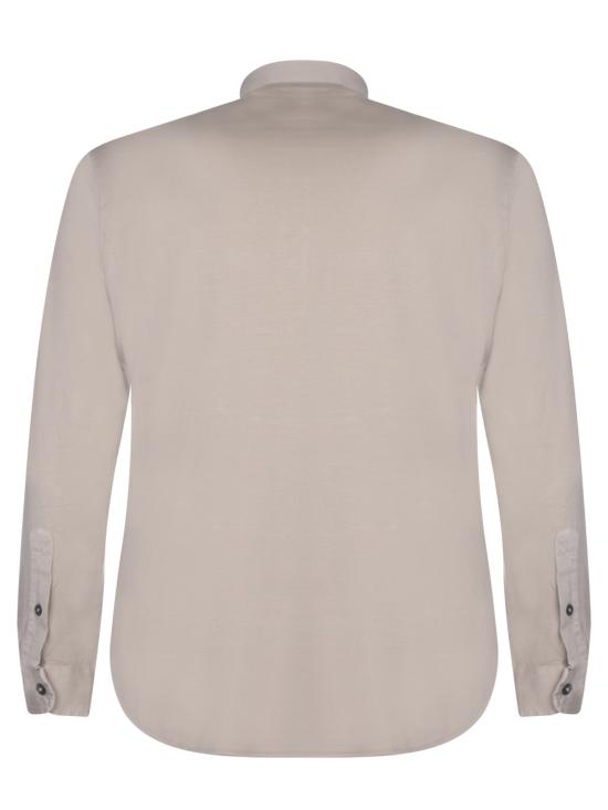  델 오글리오 긴팔 티셔츠 CORMLCAPRI JERVIN V925 Beige - DELL'OGLIO