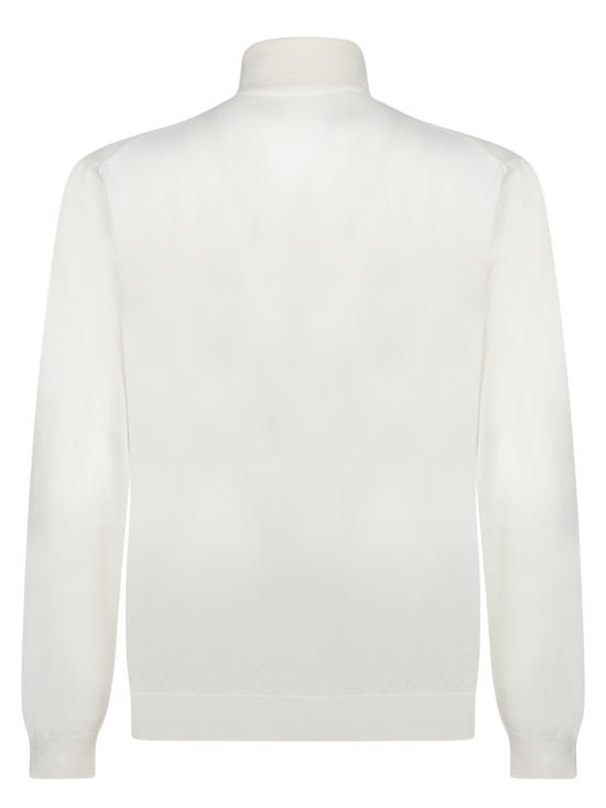 26FW 델 오글리오 터틀넥 DV1ML 18021R 001 White - DELL'OGLIO