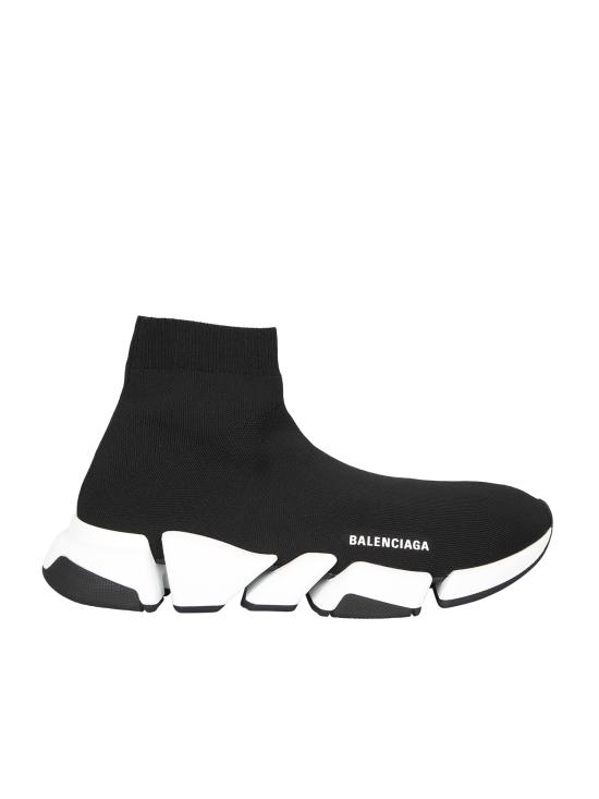 26FW 발렌시아가 스피드 2.0 트레이너 블랙 니트 617239 W2DB2 1015 Black