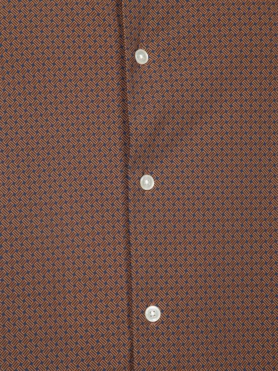 25FW 델 오글리오 긴팔 셔츠 AR25WR11CA NEP45 700 Brown - DELL'OGLIO