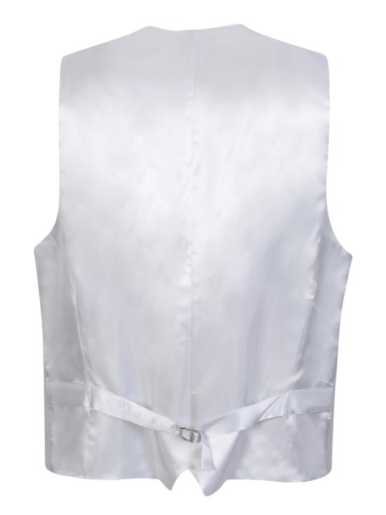 25SS 델 오글리오 베스트 GILET5MF 202 01 White - DELL'OGLIO