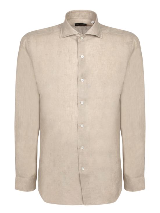 25SS 델 오글리오 긴팔 셔츠 721 11297 016 Beige