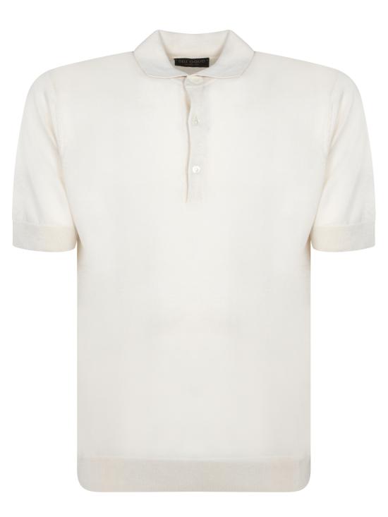 25SS 델 오글리오 폴로 티셔츠 PL1MC LS16R 001 White